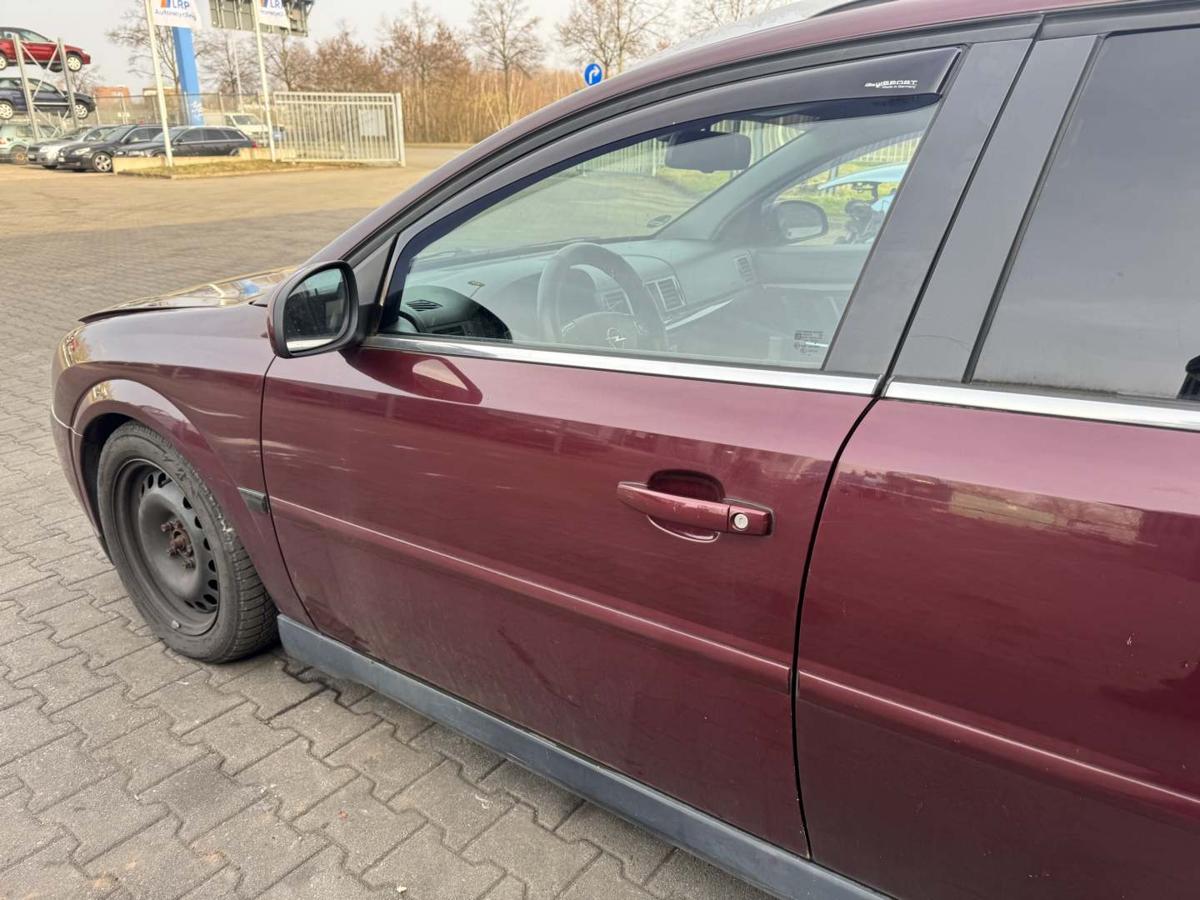 Opel Vectra C original T&uuml;r vorn links Z594 Rubinrot Rohbau Bj.2005